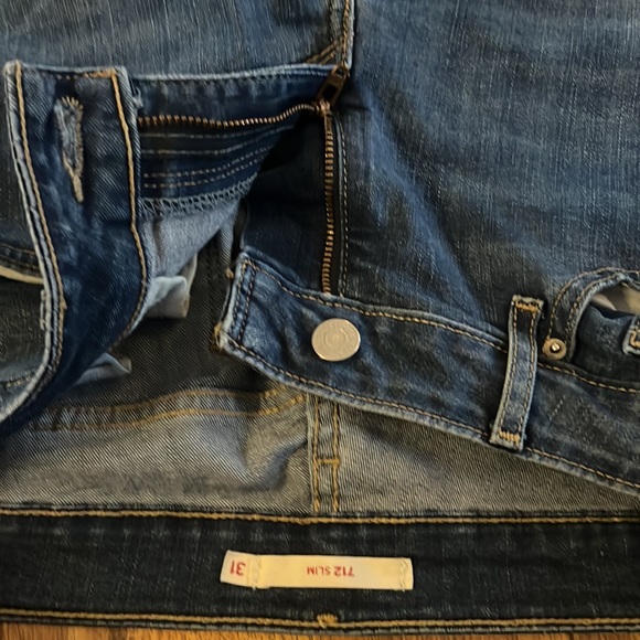 Levi’s 712 Slim Blue Jeans 31 - Picture 14 of 14